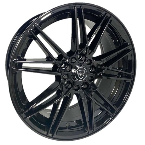 Elegance E005 Gloss Black Machined Photo