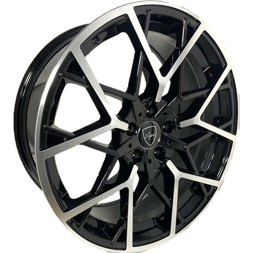 Elegance E009 Gloss Black Machined Photo