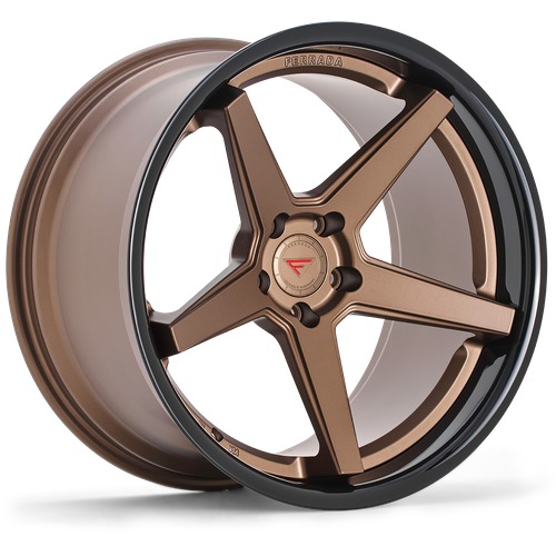 Ferrada FR3 Matte Bronze W/ Gloss Black Lip