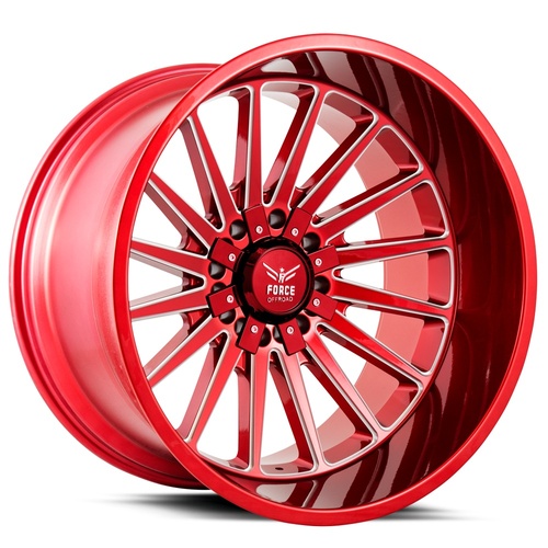 Force Off-Road F40 CANDY RED MILLED