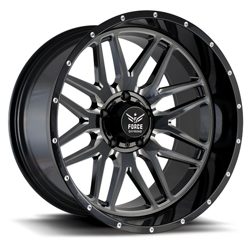 Force Off-Road FO4 BLACK MILLED