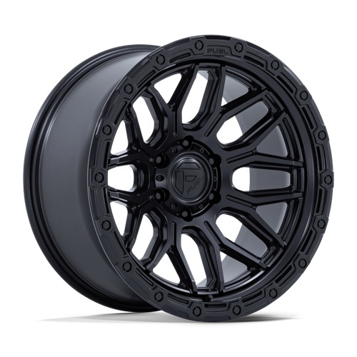 Fuel Fc881 Surge Matte Black W/ Gloss Black Lip