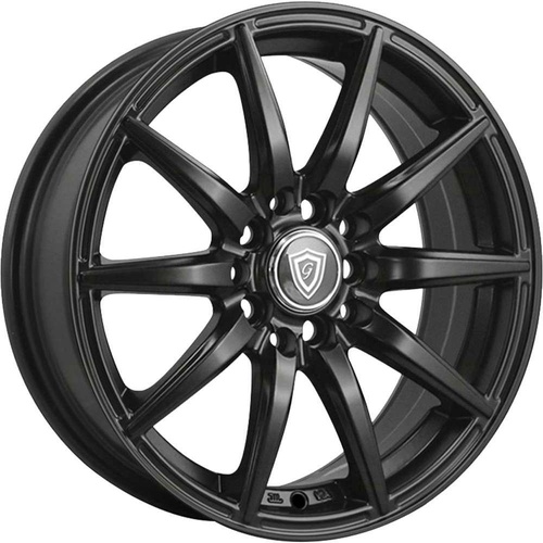 G-Line Alloys G0043 Satin Black - Part Number 00431565810811435SB G-Line Alloys G0043 Satin Black Photo