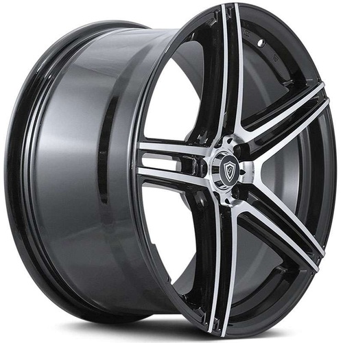 G-Line Alloys G5086 Black Machined Photo