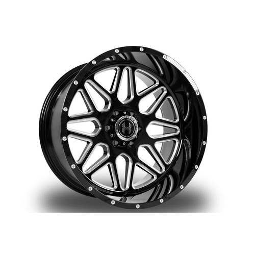 Hardcore Offroad Hc18 Gloss Black Milled Photo