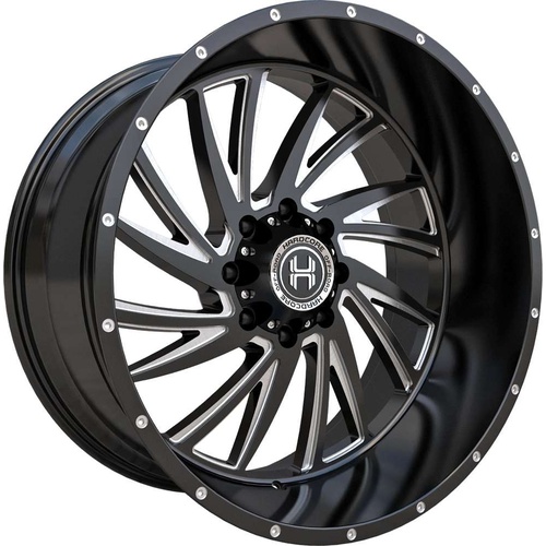 Hardcore Offroad Hc21 Gloss Black Milled - Part Number HC2122126139GBM-44 Hardcore Offroad Hc21 Gloss Black Milled Photo