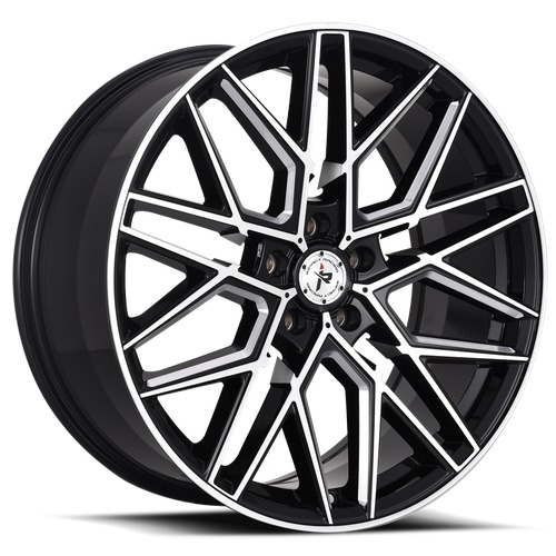 Impact 602 Gloss Black Machined - Part Number 602BMF-28513+35 Impact 602 Gloss Black Machined Photo
