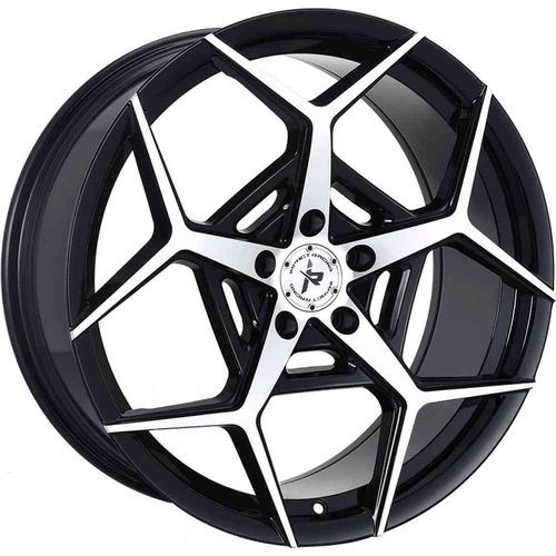 Impact 607 Gloss Black Machined