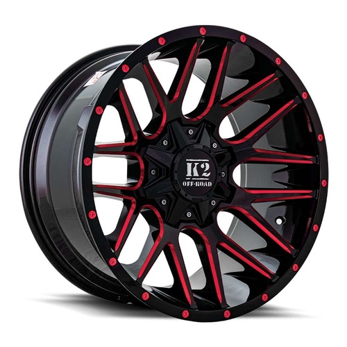 K2 Venom K18 Black W/ Red Milling Photo