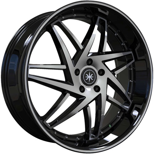 Karma Kustom K14 Black Machined Photo