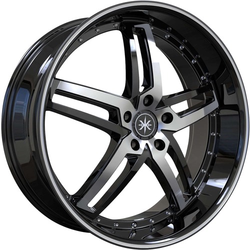 Karma Kustom K16 Black Machined Photo