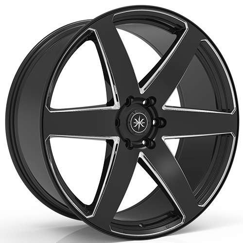 Karma Kustom K4 Black Milled - Part Number K4-229045+38 BML Karma Kustom K4 Black Milled Photo