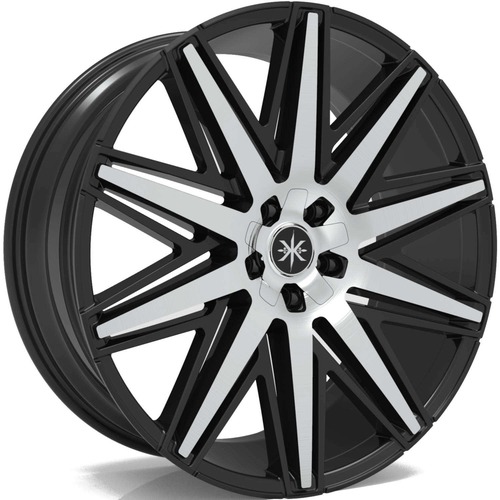 Karma Kustom K6 Black Machined - Part Number K6-208510 +38 BM Karma Kustom K6 Black Machined Photo