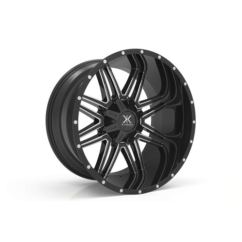 Karma Offroad K21 Black Machined - Part Number K21-200059 -12 BML Karma Offroad K21 Black Machined Photo