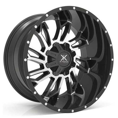 Karma Offroad K25 Black Machined Photo