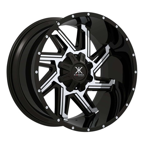 Karma Offroad K29 Black Machined - Part Number K29-200056-24 BM Karma Offroad K29 Black Machined Photo