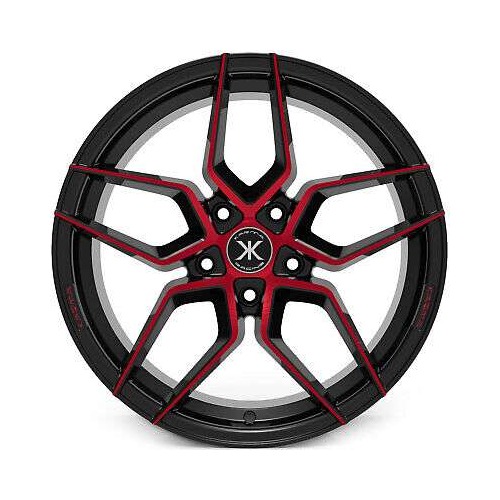 Karma Racing KR-100 Black Machined W/ Red Accents Photo