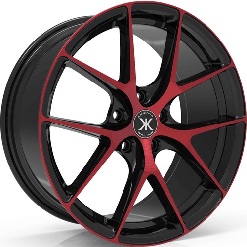Karma Racing KR-104 Black Machined W/ Red Accents Photo