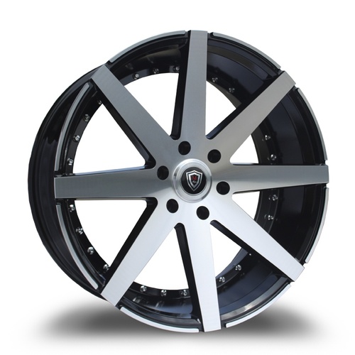 Marquee Wheels M3226B Black Machined Photo