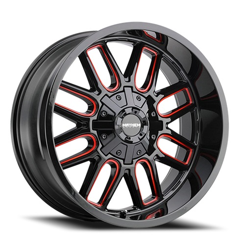 Mayhem Cogent 8107 Black W/ Prism Red - Part Number 8107-8981BTR Mayhem Cogent 8107 Black W/ Prism Red Photo