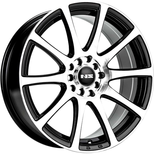 NS Wheels Ns1405 Gloss Black Machined Photo