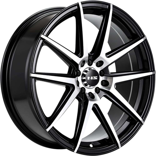 NS Wheels Ns1503 Gloss Black Machined Photo