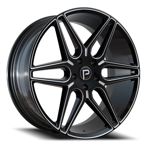 Pinnacle Lavish P302 Gloss Black Milled - Part Number P3022295545-35GBML Pinnacle Lavish P302 Gloss Black Milled Photo