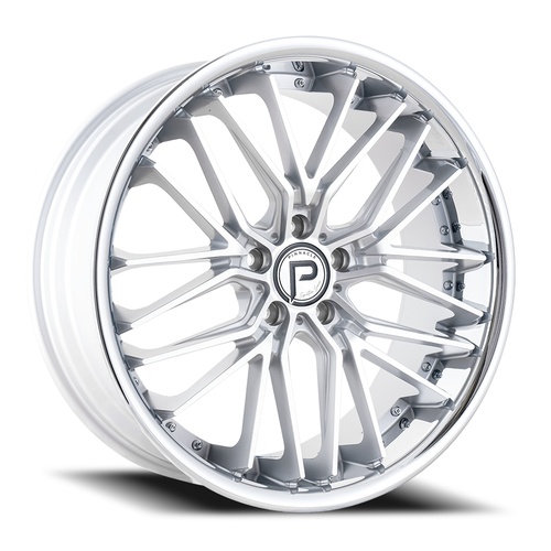 Pinnacle Legacy P214 Silver Machined W/ Stainless Lip - Part Number P2142295115-15SMS Pinnacle Legacy P214 Silver Machined W/ Stainless Lip Photo