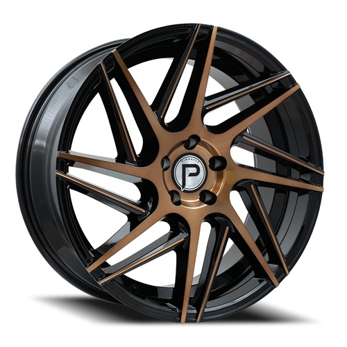 Pinnacle Swerve P104 Gloss Black W/ Bronze Face - Part Number P10420855545-35GBMMBR Pinnacle Swerve P104 Gloss Black W/ Bronze Face Photo