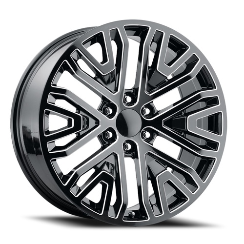 Replica 1 G14 Gloss Black Milled Photo
