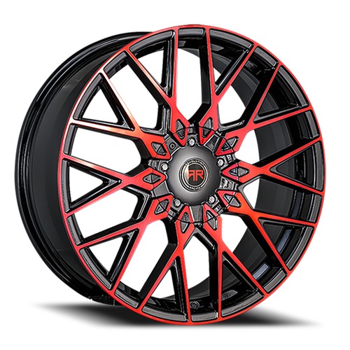 Revolution Racing Rr24 Black w/ Red Machined Face