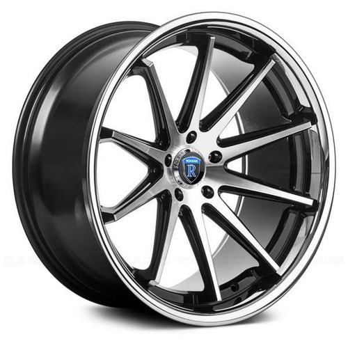 Rohana RC10 Machined Black W/ Chrome Lip Photo
