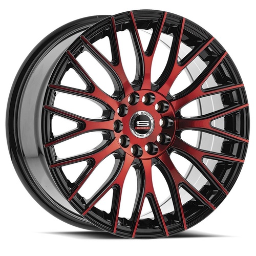 Spec-1 Sp-55 Gloss Black & Red Machined Photo