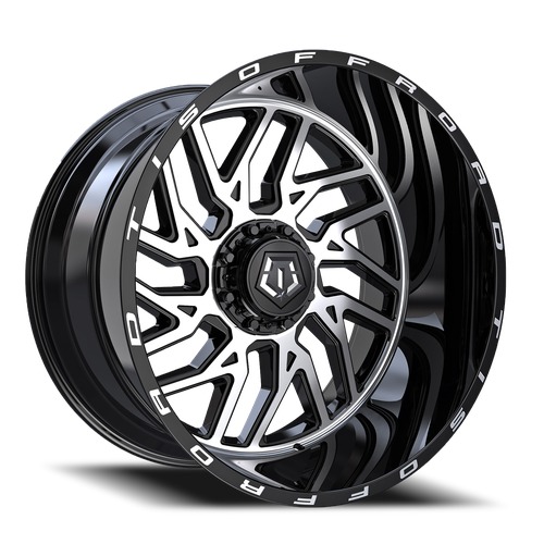 Tis 544 Gloss Black Machined Photo