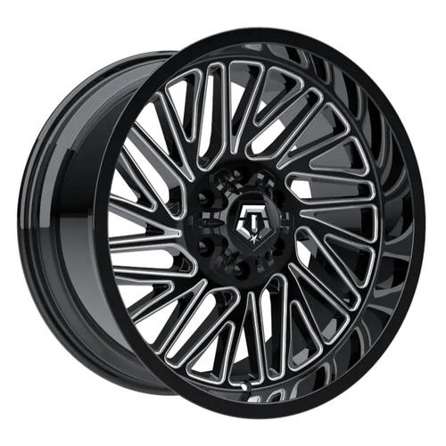 Tis 553BM Gloss Black W/ Milled Accents - Part Number 553BM-2100912C Tis 553BM Gloss Black W/ Milled Accents Photo