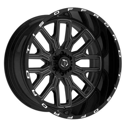 Tis 560BM Gloss Black W/ Milled Accents Photo