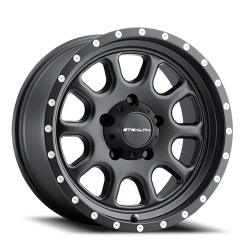 US Wheel Aluminum D Window Matte Black Photo