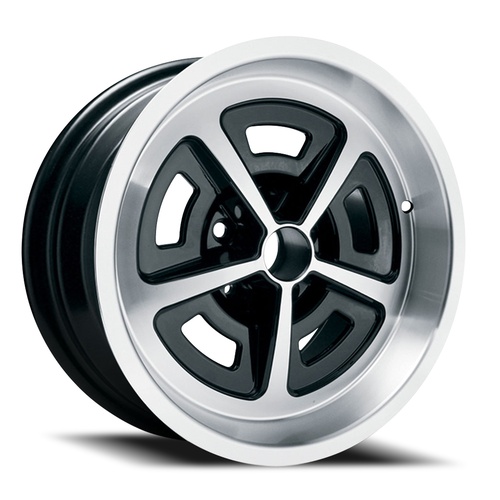 US Wheel Aluminum Gm Magnum Black Machined Photo
