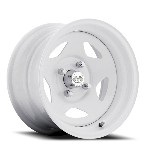 US Wheel Star Drifter Gloss White - Part Number 021-5751pw US Wheel Star Drifter Gloss White Photo