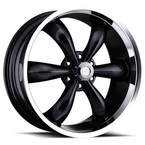 Vision Legend 5 VI142 Black W Machined Lip - Part Number 142-7761GB0 Vision Legend 5 VI142 Black W Machined Lip Photo