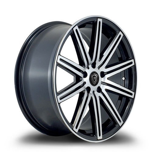 White Diamond W7103 Black Machined Photo