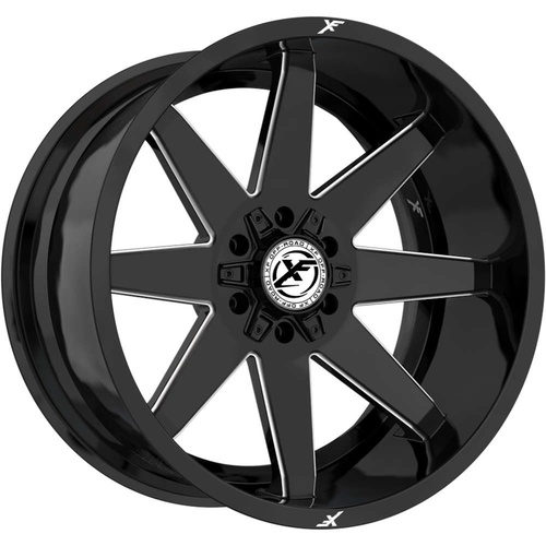 XF Offroad Xf-236 Gloss Black & Milled Photo