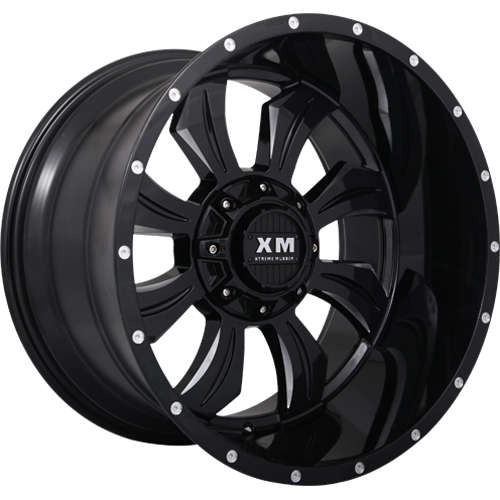 Xtreme Mudder Xm-323 Black Milled