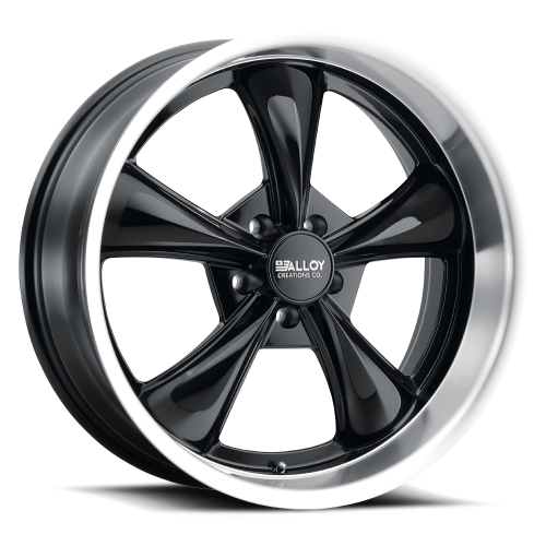 Alloy Creations Ac505 Gloss Black Machined Lip