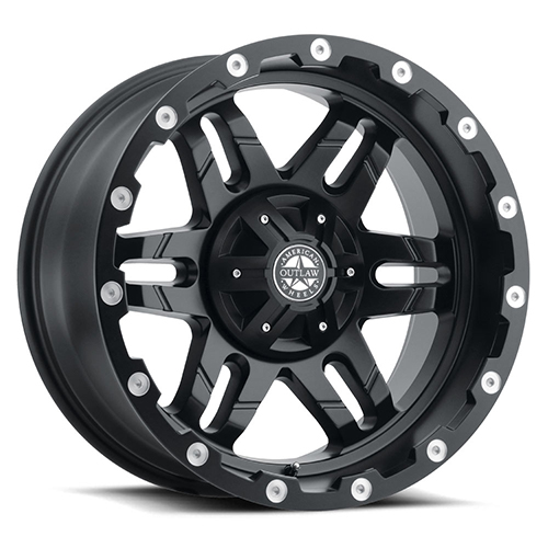 American Outlaw Revolver Satin Black - Part Number AO125-2984B American Outlaw Revolver Satin Black Photo