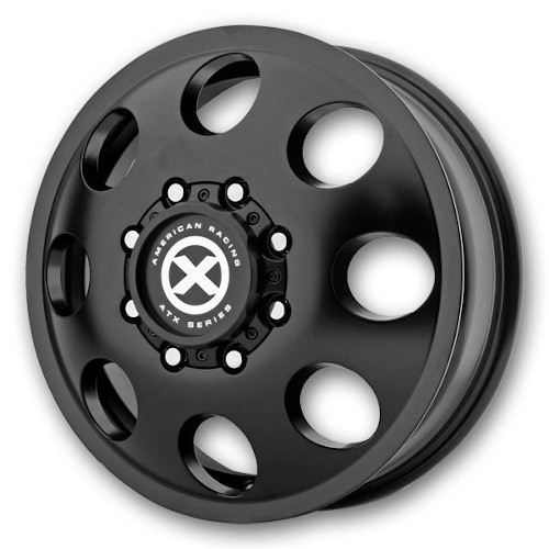 American Racing AR204 Dually Black Front - Part Number AR204765827111 American Racing AR204 Dually Black Front Photo