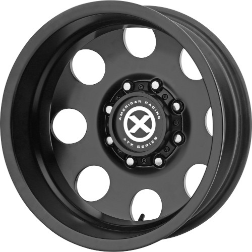 American Racing AR204 Dually Black Rear - Part Number AR204660877134N American Racing AR204 Dually Black Rear Photo