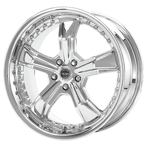 American Racing Razor AR198 Chrome - Part Number AR69877549 American Racing Razor AR198 Chrome Photo