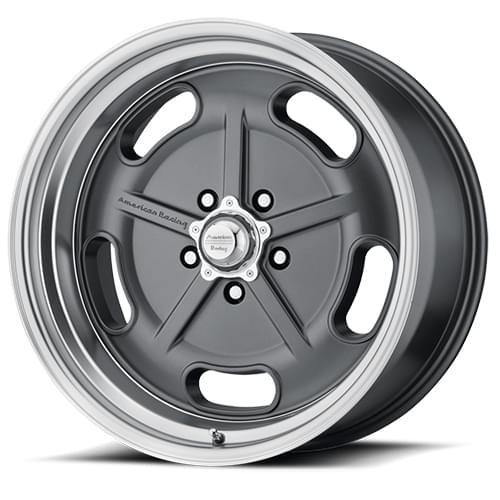 American Racing Salt Flat VN511 Gray W/ Diamond Cut Lip - Part Number VN51122834400 American Racing Salt Flat VN511 Gray W/ Diamond Cut Lip Photo
