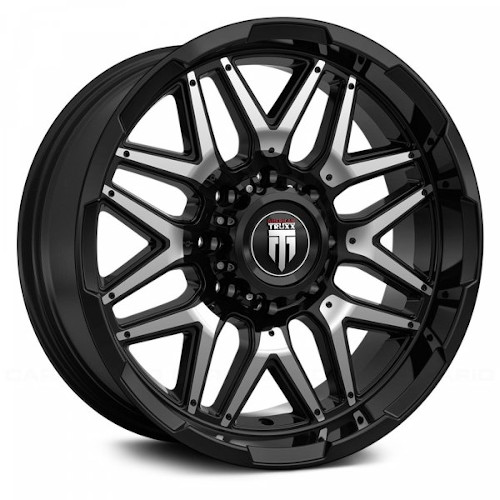 American Truxx Grind AT151 Black W/ Milled Spokes - Part Number AT151-2936M0 American Truxx Grind AT151 Black W/ Milled Spokes Photo